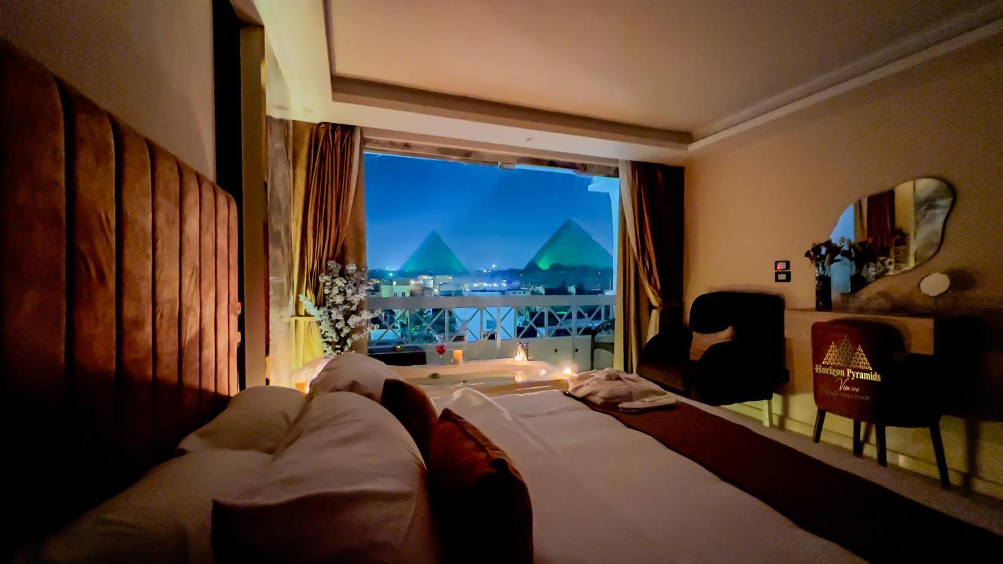 Horizon Pyramids View Inn Kafret el-Gabal Buitenkant foto
